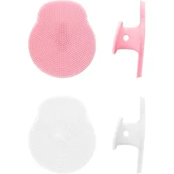 Brushworks Silicone Cleansing Pads reinigende Peeling-Pads 2 St.
