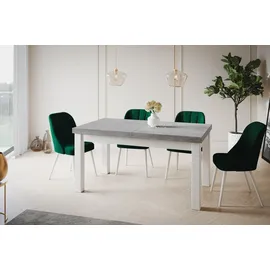 alpimeble Rechteckiger Esstisch 200 – 300 cm Holz Atelier