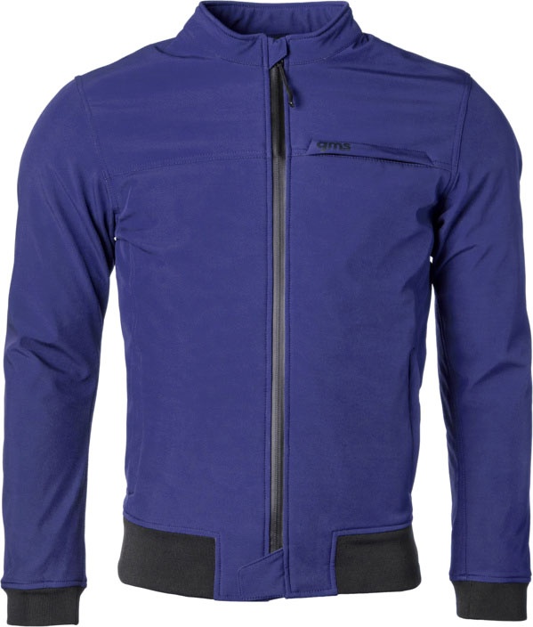 GMS-Moto Metropole, veste textile imperméable - Bleu - XL