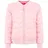 Zwillingsherz Steppjacke Bomberjacke mit gesteppten Herzen, mit Taschen und Reißverschluss rosa S
