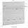 Germania Garderobenpaneel GW-Adana 96 x 90 x 30 cm Braun