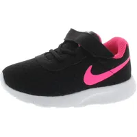 Nike Mädchen Tanjun (Ps) Turnschuhe, Schwarz (Black/Hyper Pink-White), 34