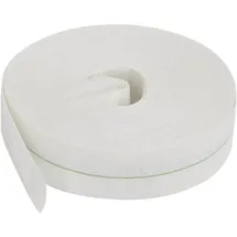vidaXL Flachschlauch 100 m 1,5" weiß PVC