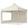 TOOLPORT 3x3m Faltpavillon, Professional Alu 40mm, Seitenteile, creme