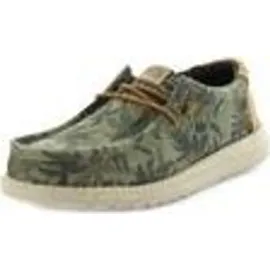 HEYDUDE Wally Palm Jute Herren Burnt Olive/Ginger Brown 43
