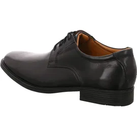 CLARKS Herren Tilden Plain Derby Schwarz (39,5 EU)