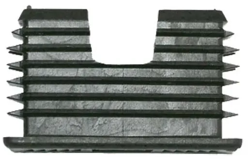 Zarges Endkappe für Sprossen-Leitern, Holmaußenmaß 48x25mm