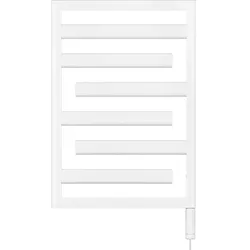 Zehnder Design-Elektroheizkörper „Tetris“ 60 × 98,8 cm in Traffic Black (RAL 9017)