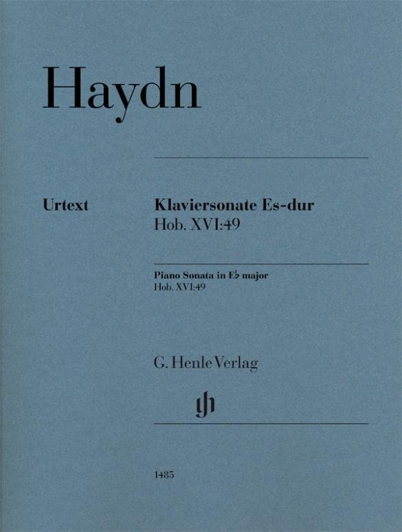 Klaviersonate Es-Dur Hob. Xvi:49 - Joseph - Klaviersonate Es-dur Hob. XVI:49 Haydn  Kartoniert (TB)