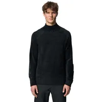 Houdini Lykan Crew Langarm-baselayer - True Black - XL