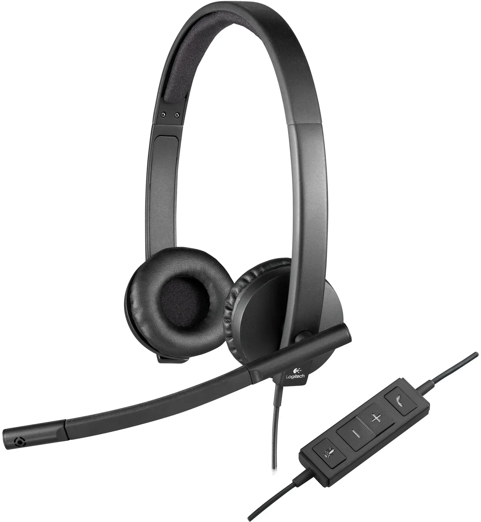 Logitech H570e Kopfhörer Kabelgebunden Kopfband Büro/Callcenter USB Typ-A Schwar...