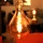 tint white LED-Lampe E27 4,9 W gold