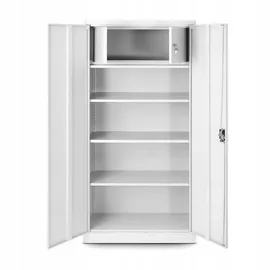 Jan Nowak Tomasz Aktenschrank 185 x 90 x 45 cm Weiß