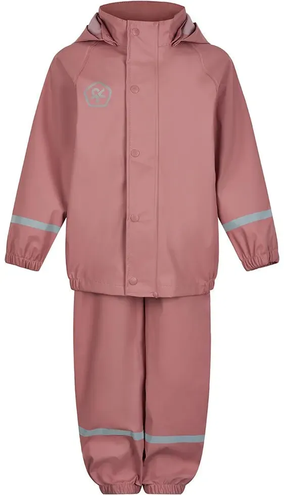 Color Kids Rain Set Solid PU 5649 ash rose (575) 80