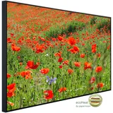 Papermoon Infrarotheizung Red Poppa Field, sehr angenehme Strahlungswärme bunt