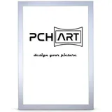 pch[art] Bilderrahmen New Alaya | Farbe: Aluminium | Größe: 70x100 cm | zeitloser und schlichter Rahmen für Poster, Fotos und Portraits