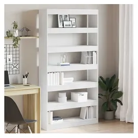 vidaXL Bücherregal 100 x 30 x 180 cm Weiß