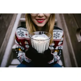LA Rochère France Kaffeebecher Glas 0,2 l 6 St.