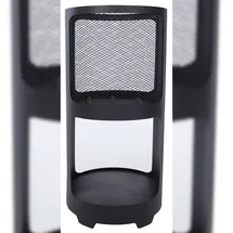 Redfire Buffalo 44 x 90 cm Stahl Mattschwarz