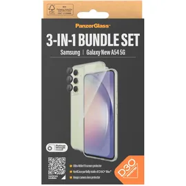 Panzer Glass 3-in-1 Schutz Set für Samsung Galaxy A55 5G