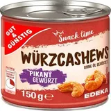 GUT&GÜNSTIG Würzcashews pikant gewürzt 150,0 g