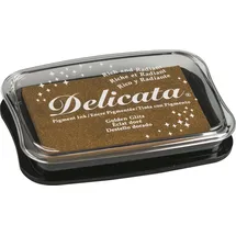 Tsukineko Stempelkissen Delicata Metallic Gold