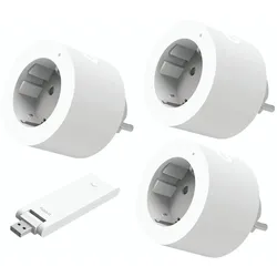 AQARA Starterset Smarte Steckdose, 1x Basis, 3x Steckdose