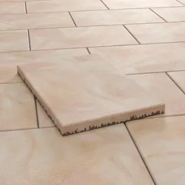 diephaus betonwerk gmbh Diephaus Terrassenplatte Nano Tec Ocker-Gelb-Rose 60 x 40 x 4 cm