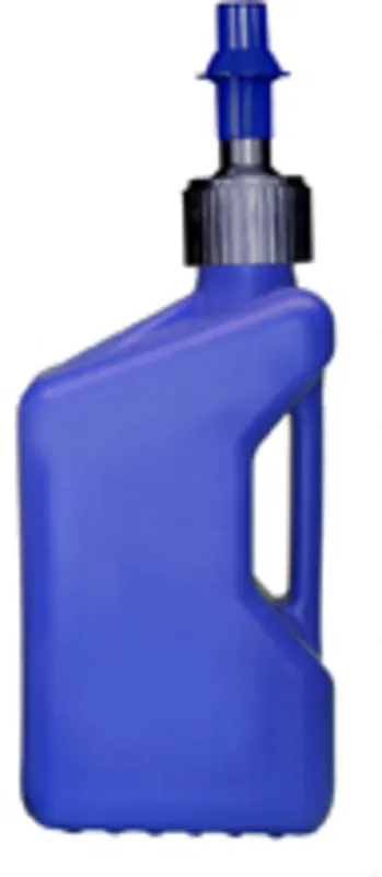 TUFFJUG Doorschijnend blauw TUFF JUG 10L benzineblik/blauwe dop