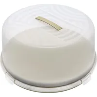 Branq - Home Essential Joy Runder Kuchenbehälter Mit Hoher Abdeckung Und Mit Pra