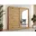 Mirjan24 Schwebetürenschrank Wika 200 x 200 x 62 cm Braun