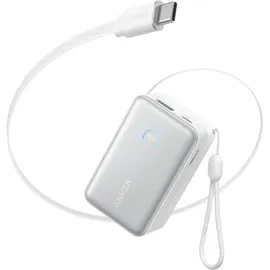Anker Nano Power Bank 10K 45W USB-C Kabel Weiß