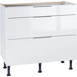 OPTIFIT Unterschrank Tara 90 x 58,4 x 87 cm Weiß