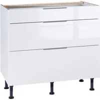 OPTIFIT Unterschrank Tara 90 x 58,4 x 87 cm Weiß