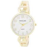 EXCELLANC Quarzuhr 1800271 Spangenuhr mit Metallarmband, modern und elegant