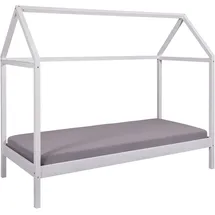 Interlink Hausbett Sun Road 90 x 200 cm Kiefer massiv weiß