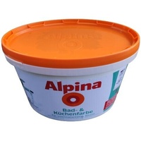 Alpina 5 Liter Bad Küchen Farbe für schimmelanfällige Räume weiß matt Schimmel