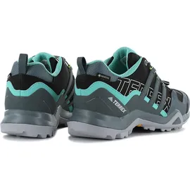 adidas Terrex Swift R2 GTX Damen Core Black/Blue Oxide/Acid Mint 40 2/3