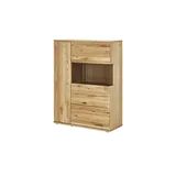 Woodford Highboard 90 x 122 x 37 cm Beige