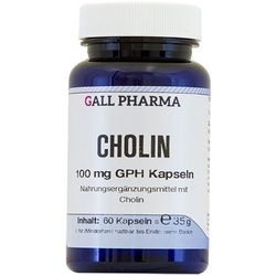 Cholin 100 mg GPH Kapseln 60 St