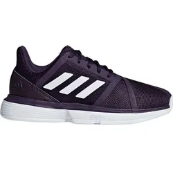 ADIDAS Damen CourtJam Bounce Schuh, Lila/Hellgrau, 40