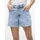 Vero Moda Jeansshorts VERO MODA "VMTESS MR SHORT DNM SHORTS MIX GA NOOS", Damen, Gr. M (38), N-Gr, blau (light blau denim), Denim/Jeans, Obermaterial: 99% Baumwolle, 1% Elasthan, unifarben, kurz, Jeans Jeansshorts, Baumwollmischung, regular fit