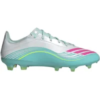 adidas F50 Messi Pro FG Naturrasen Herren Cloud White/Lucid Pink/Flash Aqua 48
