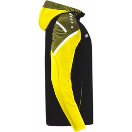 Jako Herren Kapuzenjacke Performance Schwarz/Soft yellow S