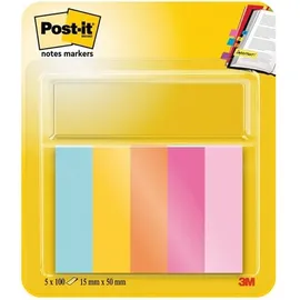 Post-it Post-it® Page Marker Beachside Haftmarker farbsortiert 5x 50 Streifen