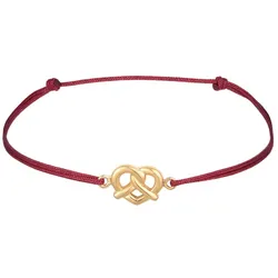 Elli Brezel Traditionell Tracht Nylon 925 Silber Armbänder & Armreife   Damen 
