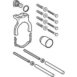 Geberit Kombifix WC Montagezubehör Rohbau 241870001 mit Sigma UP-SPK, 12 cm