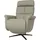 MCW Relaxsessel MCW-L10 Leder 80 x 100 x 90 cm grau mit Liegefunktion