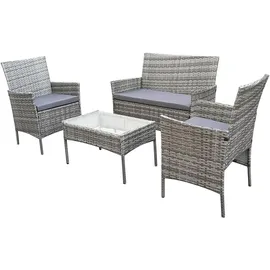 Svita Brooklyn Loungeset 4-tlg. grau