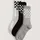 Vans Classic Check Crew Socken 3-Paar Schwarz/Weiß 34,5-38